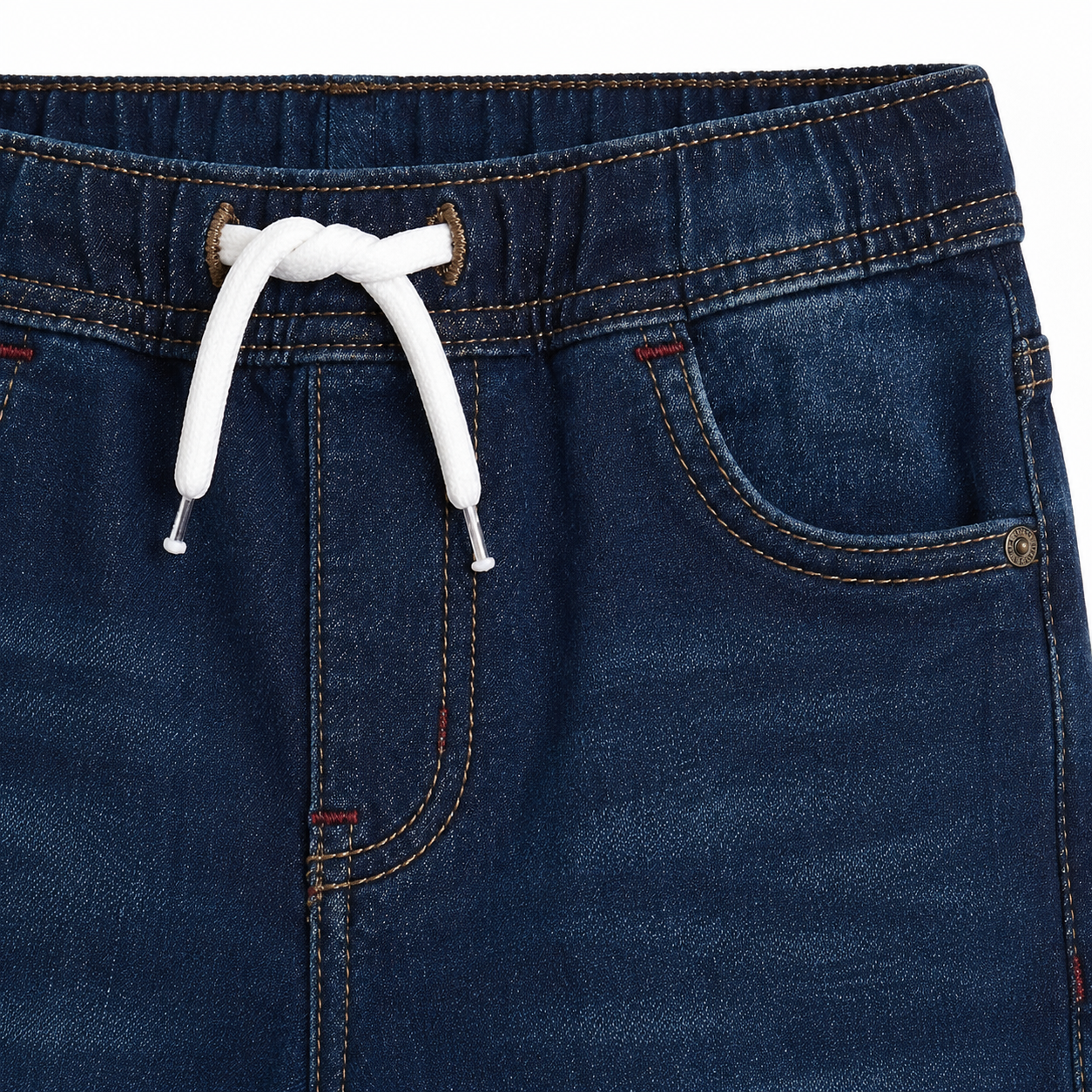 Classic Denim Rolled Shorts