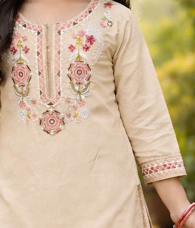 Traditional Kurta Sharara Outfit ✨
